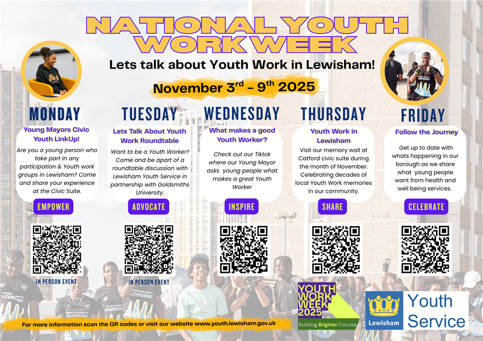 National Youth Work Week Flyer 